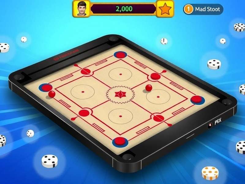 Ultimate Carrom Pro Game Screenshot